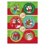 Discos Comestibles Navidad Elfos 6 ud Discos Comestibles Navidad Elfos 6 ud
