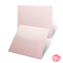 Base Cuadrada Rosa Bebé - 20 cm x 3 mm Grosor Base Cuadrada Rosa Bebé - 20 cm x 3 mm Grosor