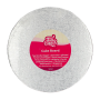 Base Redonda Plateada 20 cm - Funcakes Base Redonda Plateada 20 cm - Funcakes