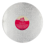 Base Redonda Plateada 27,5 cm - Funcakes Base Redonda Plateada 27,5 cm - Funcakes
