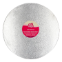 Base Redonda Plateada 33 cm - Funcakes Base Redonda Plateada 33 cm - Funcakes