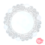 Blondas de Papel Blancas 28 cm - 10 Ud Blondas de Papel Blancas 28 cm - 10 Ud