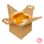 Caja para Panettone Kraft 17,5 cm x 16 cm de Alto Caja para Panettone Kraft 17,5 cm x 16 cm de Alto