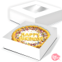 Caja para Tarta Blanca con Ventana - 28 x 9,5 cm Caja para Tarta Blanca con Ventana - 28 x 9,5 cm