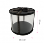Caja para Tarta Deluxe Negra 30 x 25 cm de alto Caja para Tarta Deluxe Negra 30 x 25 cm de alto