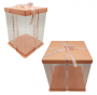 Caja Para Tarta Deluxe Rosa - 33,5 X 37 Cm Caja Para Tarta Deluxe Rosa - 33,5 X 37 Cm