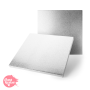 Cake Drum Cuadrado Plata 50 cm x 12 mm Grosor Cake Drum Cuadrado Plata 50 cm x 12 mm Grosor