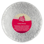 Cake Drum Redondo Plateado Funcakes - 30 cm Cake Drum Redondo Plateado Funcakes - 30 cm
