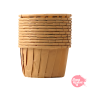 Cápsulas Cupcake Horneables Borde Reforzado Marrón Claro 50 Ud Cápsulas Cupcake Horneables Borde Reforzado Marrón Claro 50 Ud