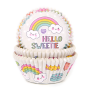 Capsulas Cupcake Arcoiris 50 ud - House of Marie Capsulas Cupcake Arcoiris 50 ud - House of Marie