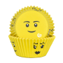 Capsulas Cupcake Caras Sonrientes 50 ud - House of Marie