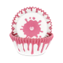 Cápsulas Cupcake Goteo Rosa 50 ud - House of Marie Cápsulas Cupcake Goteo Rosa 50 ud - House of Marie
