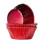 Cápsulas Cupcake Metalizadas Rojas 24 ud - House of Marie Cápsulas Cupcake Metalizadas Rojas 24 ud - House of Marie