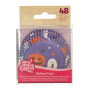 Cápsulas Cupcakes Halloween Púrpuras 48 ud - Funcakes Cápsulas Cupcakes Halloween Púrpuras 48 ud - Funcakes