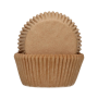 Cápsulas Cupcakes Marrón Kraft 48 ud - Funcakes Cápsulas Cupcakes Marrón Kraft 48 ud - Funcakes