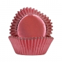 Cápsulas Cupcakes Papel Aluminio Oro Rosado Metálico 48 ud Cápsulas Cupcakes Papel Aluminio Oro Rosado Metálico 48 ud