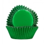 Cápsulas Cupcakes Papel Aluminio Verde Metálico 48 ud - Funcakes Cápsulas Cupcakes Papel Aluminio Verde Metálico 48 ud - Funcakes