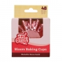 Cápsulas Cupcakes Bloom Oro Rosado Metálico 48 ud - Funcakes Cápsulas Cupcakes Bloom Oro Rosado Metálico 48 ud - Funcakes