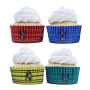 Cápsulas Cupcakes Casas Harry Potter 60 ud - PME