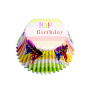 Cápsulas Cupcakes Gorros Happy Birthday 30 ud - PME Cápsulas Cupcakes Gorros Happy Birthday 30 ud - PME