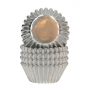 Cápsulas Mini Cupcakes Plata Metálico 160 ud - Wilton Cápsulas Mini Cupcakes Plata Metálico 160 ud - Wilton