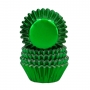 Cápsulas Mini Cupcakes Verde Metálico 160 ud - Wilton Cápsulas Mini Cupcakes Verde Metálico 160 ud - Wilton
