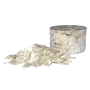 Copos Purpurina Comestible Blanco Nupcial 7 gr - Crystal Candy Copos Purpurina Comestible Blanco Nupcial 7 gr - Crystal Candy