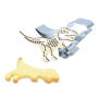 Cortador + Sello para Galletas Dinosaurio - Scrapcooking