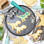 Cortador + Sello para Galletas Dinosaurio - Scrapcooking