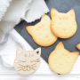 Cortador + Sello para Galletas Gato - Scrapcooking Cortador + Sello para Galletas Gato - Scrapcooking