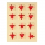 Decoraciones de Chocolate Regalo Blanco / Rojo 12 ud Decoraciones de Chocolate Regalo Blanco / Rojo 12 ud