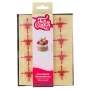 Decoraciones de Chocolate Regalo Blanco / Rojo 12 ud Decoraciones de Chocolate Regalo Blanco / Rojo 12 ud