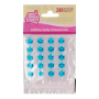 Diamantes Comestibles de Gelatina Azul Cielo 20 ud - Funcakes Diamantes Comestibles de Gelatina Azul Cielo 20 ud - Funcakes