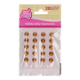 Diamantes Comestibles de Gelatina Oro Perlado 20 ud - Funcakes Diamantes Comestibles de Gelatina Oro Perlado 20 ud - Funcakes