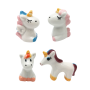 Figuras Cerámica para Roscón Unicornio 3D - 50 ud Figuras Cerámica para Roscón Unicornio 3D - 50 ud