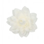 Flor de Papel Comestible Dalia Blanca Grande - Funcakes Flor de Papel Comestible Dalia Blanca Grande - Funcakes