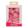 Flores de Papel Comestibles Hortensia Rosa Pequeña 18 ud Flores de Papel Comestibles Hortensia Rosa Pequeña 18 ud