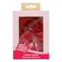 Flores de Papel Comestibles Orquídea Roja Mediana 10 ud - Funcakes Flores de Papel Comestibles Orquídea Roja Mediana 10 ud - Funcakes