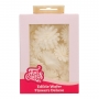 Flores de Papel Comestibles Pompón Margarita Blanca Mediana 12 ud Flores de Papel Comestibles Pompón Margarita Blanca Mediana 12 ud