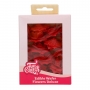 Flores de Papel Comestibles Rosa Rosalia Roja Mediana 15 ud Flores de Papel Comestibles Rosa Rosalia Roja Mediana 15 ud