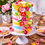 Flores de Papel de Oblea Margaritas 13 ud - Funcakes Flores de Papel de Oblea Margaritas 13 ud - Funcakes