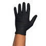 Guantes de nitrilo negros - S 100 ud - Rubberex Guantes de nitrilo negros - S 100 ud - Rubberex