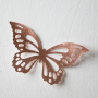 Mariposas Metalizadas de Oblea Oro Rosado 22 ud - Crystal Candy Mariposas Metalizadas de Oblea Oro Rosado 22 ud - Crystal Candy