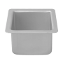 Molde de Aluminio Anodizado Cuadrado 17,5 x 10 cm - PME Molde de Aluminio Anodizado Cuadrado 17,5 x 10 cm - PME
