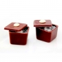 Molde para Chocolate Mini Caja Cuadrada 24 Cav - Bwb Molde para Chocolate Mini Caja Cuadrada 24 Cav - Bwb