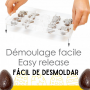 Molde para Chocolate Huevos - Scrapcooking