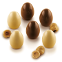 Molde Silicona Chocolate Huevo (3D) - Silikomart Molde Silicona Chocolate Huevo (3D) - Silikomart