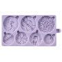 Molde Silicona Bolas de Navidad - Karen Davies Molde Silicona Bolas de Navidad - Karen Davies