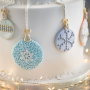 Molde Silicona Bolas de Navidad - Karen Davies Molde Silicona Bolas de Navidad - Karen Davies