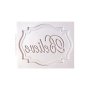 Molde Silicona Mini Placa Believe - Katy Sue Molde Silicona Mini Placa Believe - Katy Sue